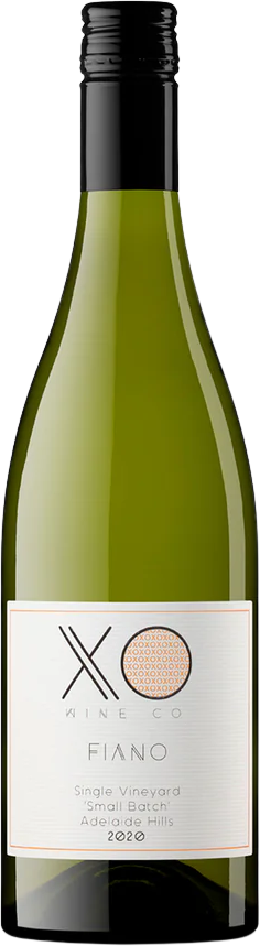XO Wine Co Single Vineyard Small Batch Fiano 2024 bottle — Adelaide Hills